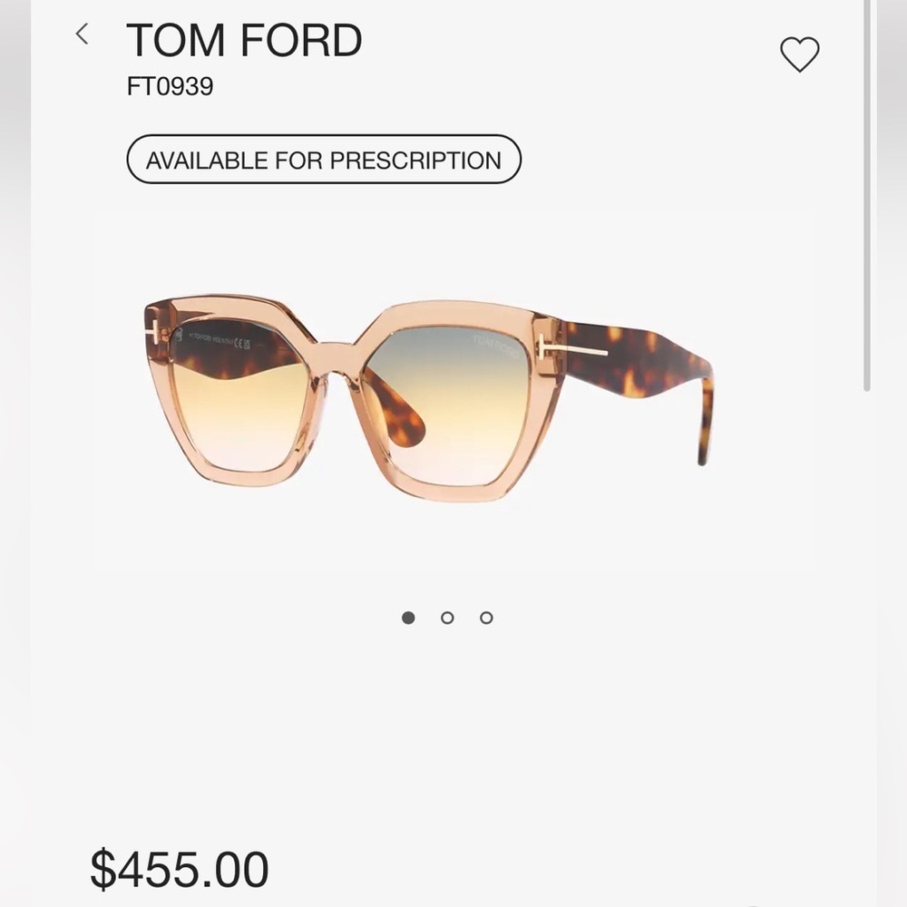 Tom Ford sunglasses - Phoebe TF 939 tort NWT